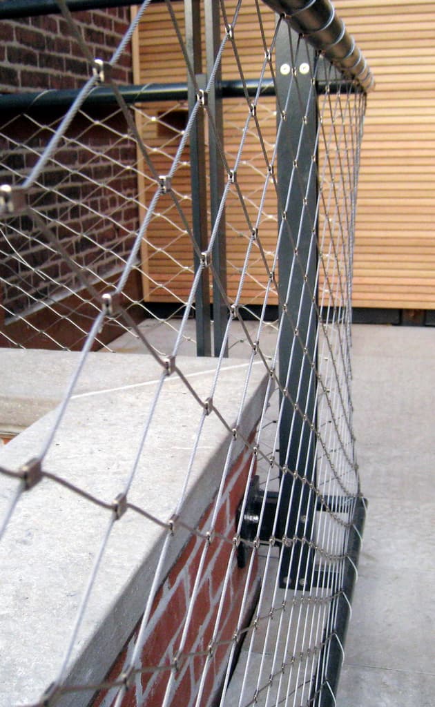 Flexible stainless steel wire rope mesh